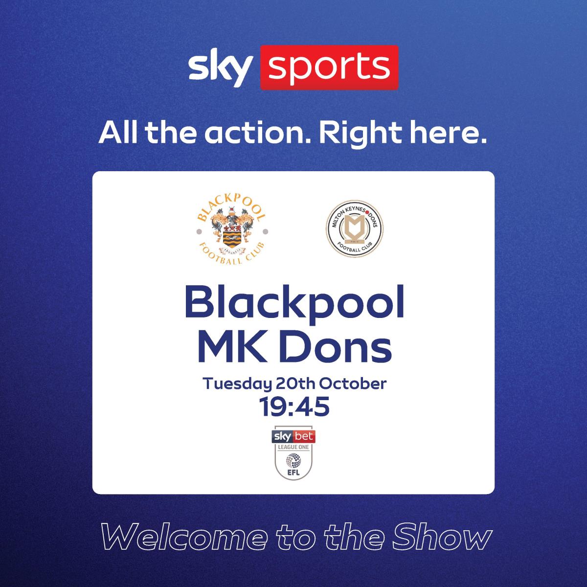 ⚽ Blackpool vs MK Dons | Live at The Queen Vic! 🍻