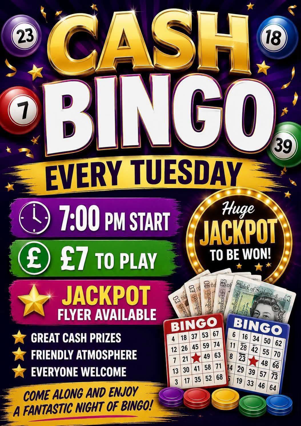 TUESDAY BINGO
