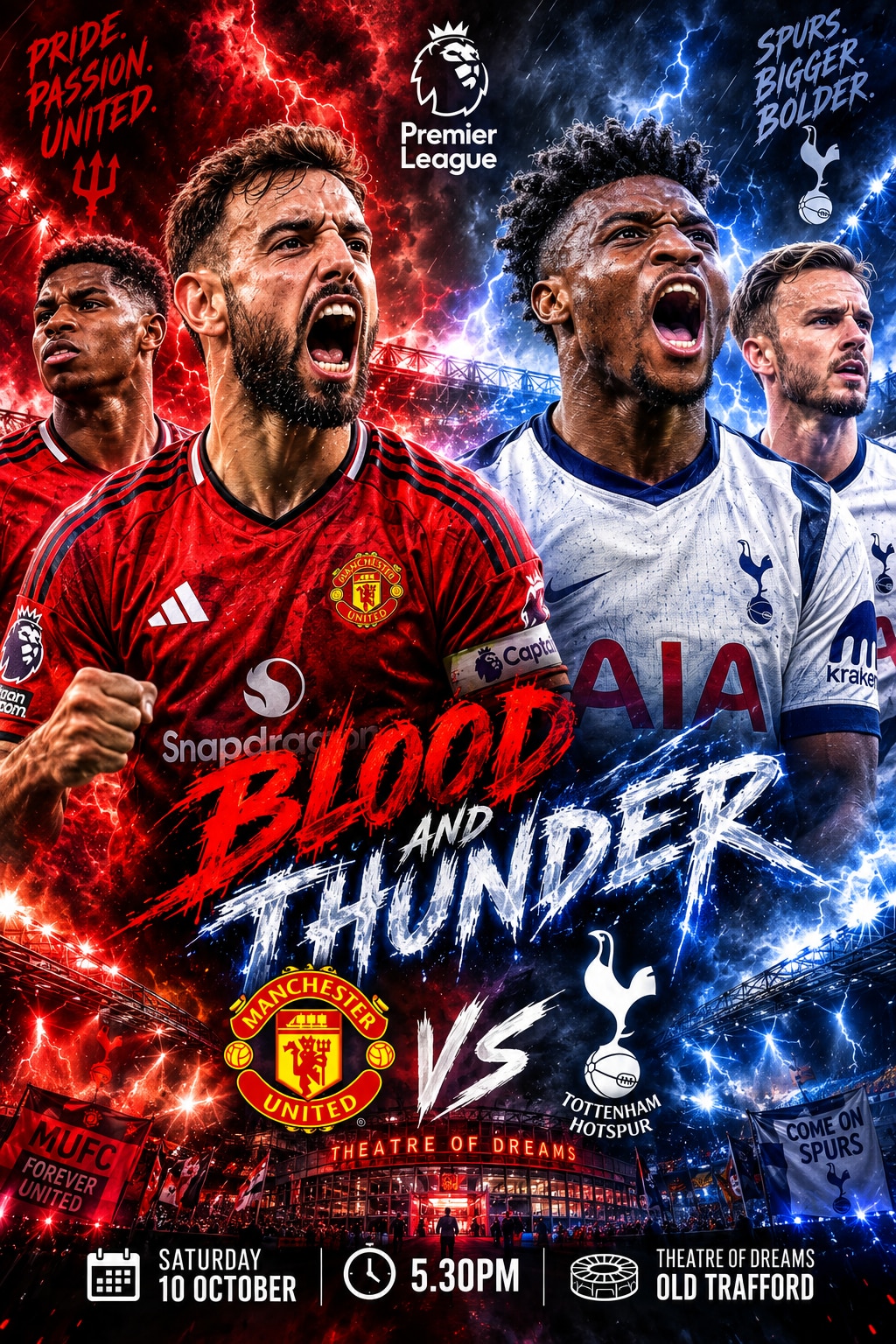 Manchester United v Tottenham Hotspur