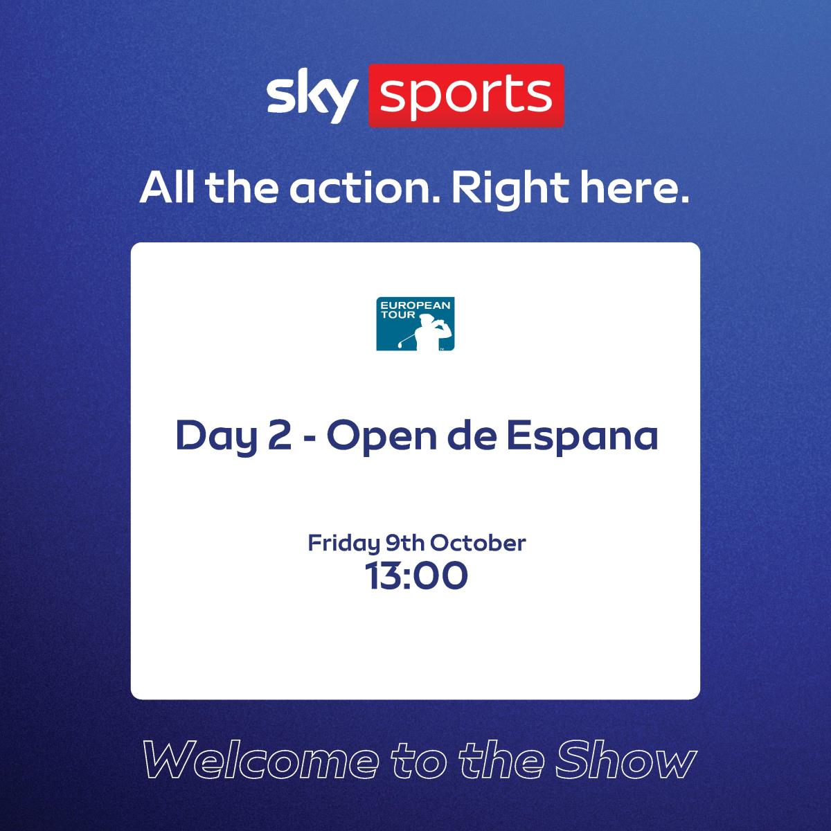 Open de España: Day 2 – Live at The Queen Victoria
