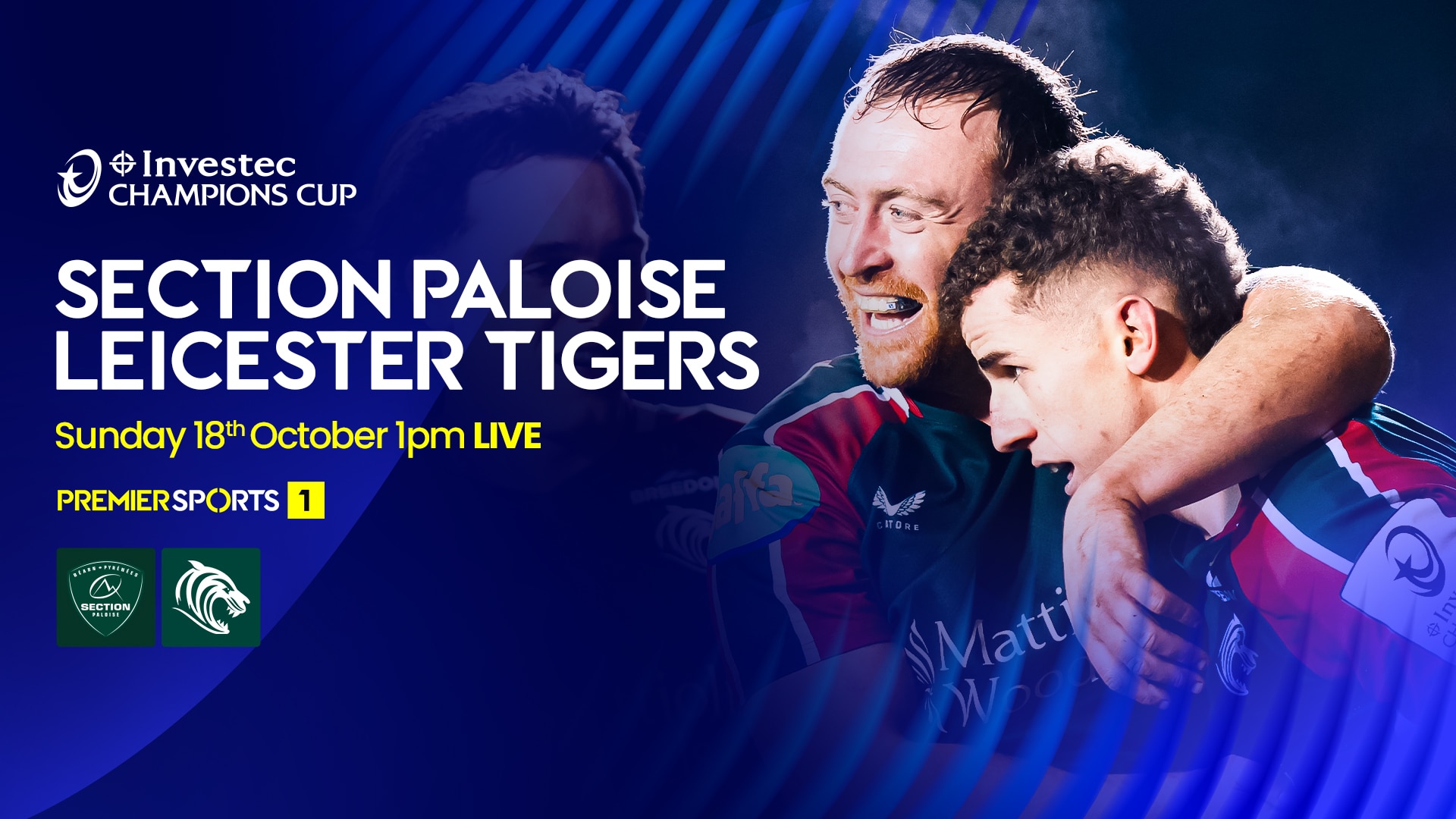 Section Palois V Leicester Tigers
