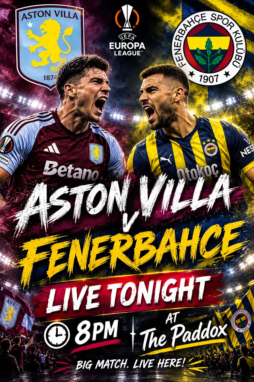 Aston Villa v Fenerbahce