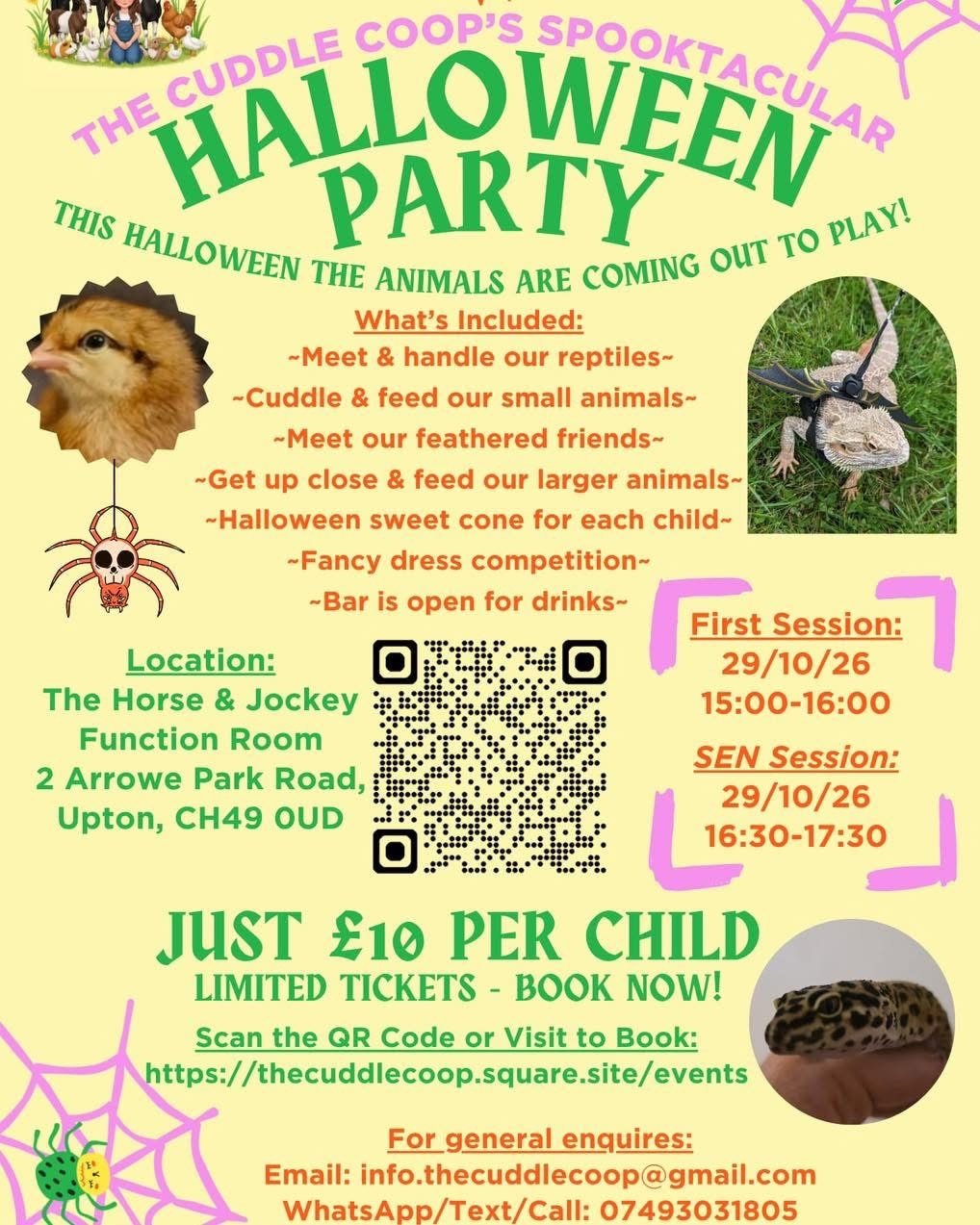 The cuddle Coop Halloween Party