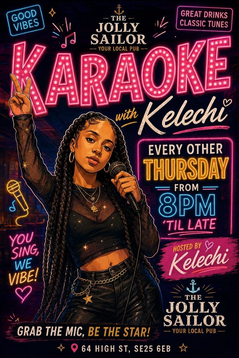Karaoke Night at The Jolly Sailor Thursday 8th of October