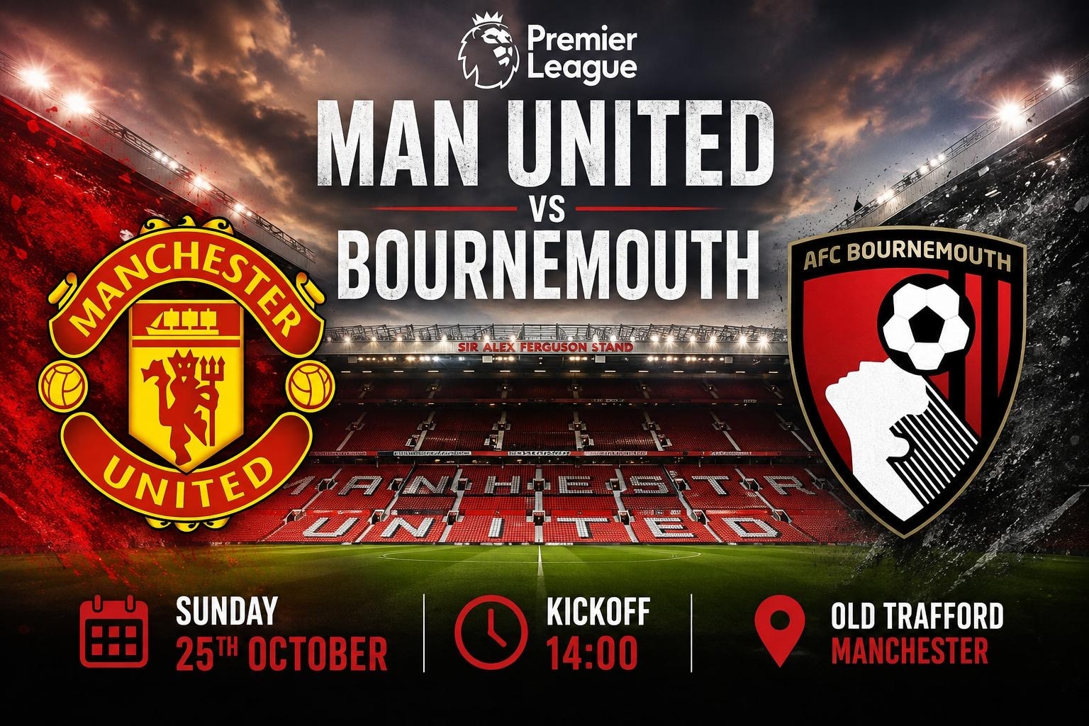 Man U v Bournemouth